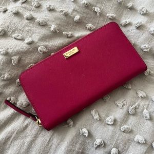 Pink Kate Spade Wallet